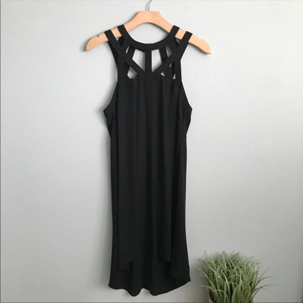 BCBGMazAzria Babette cutout dress